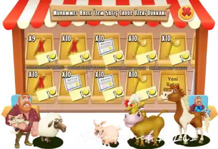 Hay Day 89 Adet Arazi Genişletme Malzemesi