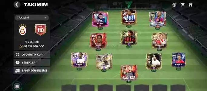 Acil satılık FC mobile hesabı