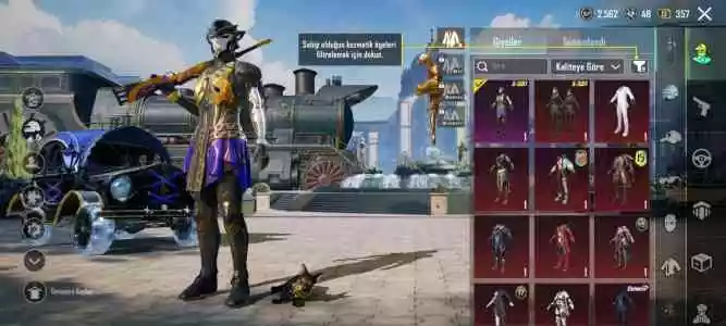 Pubg Mobile Firavun X Suit+ Firavun M24