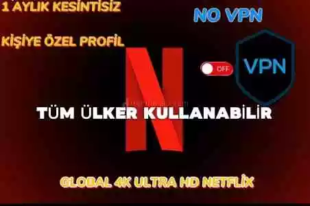 ⭐4K Ultra HD Global Netflix Hesabi⭐