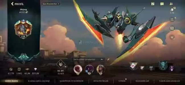 240 Kostümlük Full Wild Rift Hesabı | S0’dan Beri Wild Pass + Efsanevi & Prestij Kostümlerle Dolu