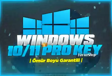 Windows 10 11 PRO Key Sorunsuz