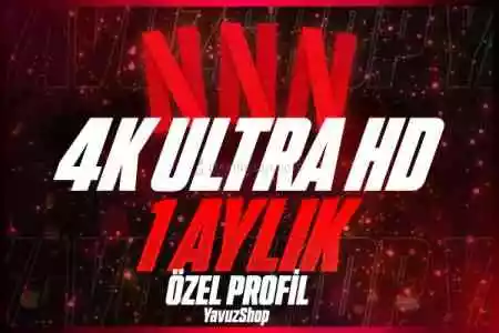 Kişiye Özel 4K Netflix 1 Aylık + Garanti Sorunsuz
