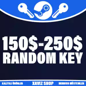 150$-250$ / 6000₺-10000₺ Steam Random Key [Garantili Ürün + Otomatik Teslimat]