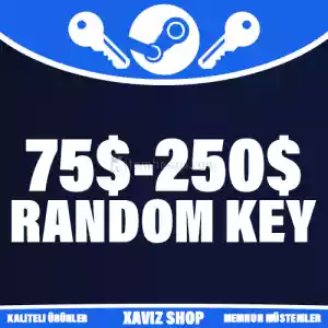 75$-250$ / 3000₺-10000₺ Steam Random Key [Garantili Ürün + Otomatik Teslimat]