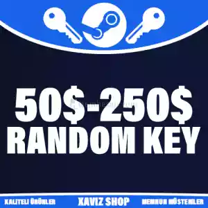 50$-250$ / 2000₺-10000₺ Steam Random Key [Garantili Ürün + Otomatik Teslimat]