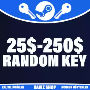 25$-250$ / 1000₺-10000₺ Steam Random Key [Garantili Ürün + Otomatik Teslimat]