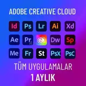 Adobe Creative Cloud Tüm Uygulamalar - Key