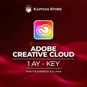 KEY - Adobe Creative Cloud - Tüm Uygulamalar (1 Ay)