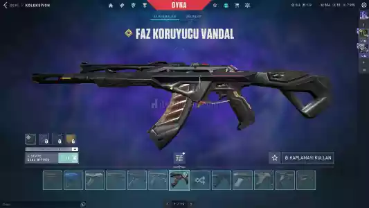 Valorant hesap unranked +100 skinli