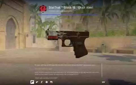 StatTrak™ Glock-18 | Oksit Alevi