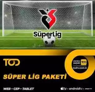 3 Aylık Süper lig TOD TV TÜM Maçlar