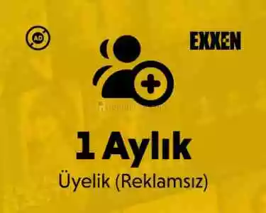 [Otomatik Teslimat]Exxen 1 Aylık Reklamsız Dizi Paketi