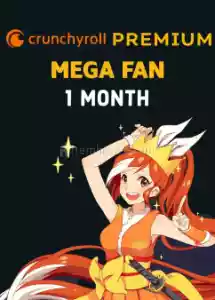 [Otomatik Teslimat]Crunchyroll 1 Aylık Mega Fan Paket