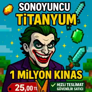 Sonoyuncu Titanyum 1 Milyon Kinas