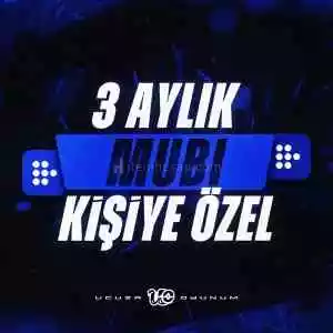 Kişiye Özel 3 Aylık Mubi Üyelik - 90 Gün