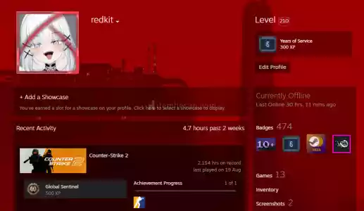 Pembe 2023 Madalyasi / 210 Level Steam / Seçkin / Yeşil Faktör