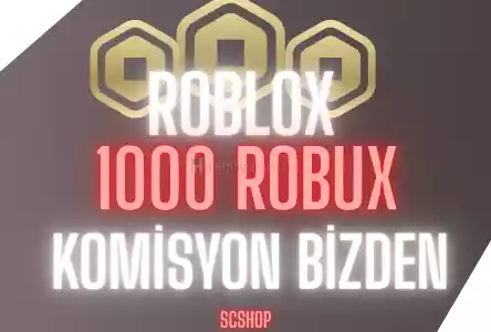 ⭐(1429) 1000 Robux ⭐ Komisyon Bizden ⭐
