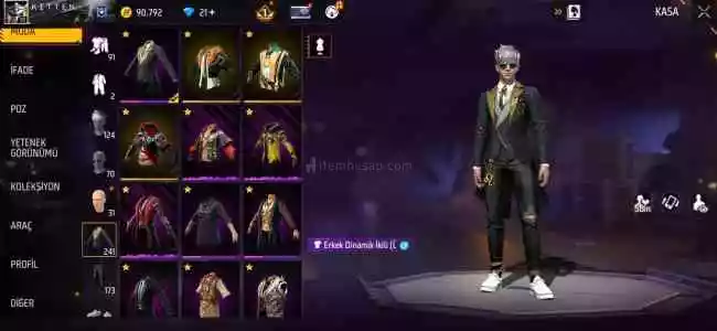 Dolu dolu free fire hesabı