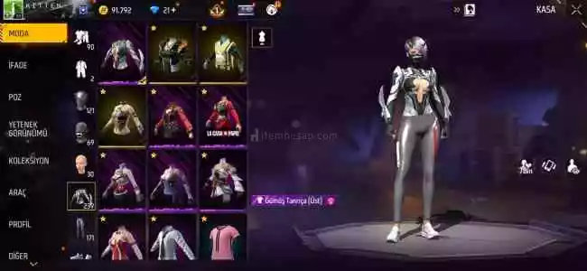 Dolu dolu free fire hesabı