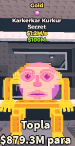 Roblox Steal A Brainrot karker karkur Altın ve eventli