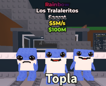 Roblox Steal A Brainrot Los traleleros rainbow