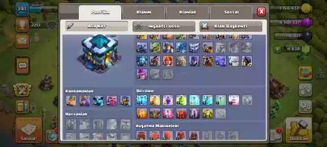 141 level hesap 13 seviye belediye