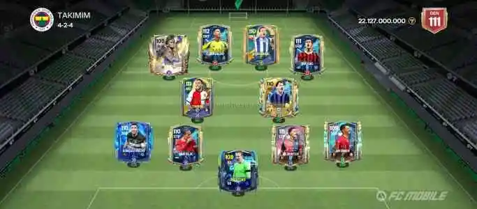 111 gen Fifa efsane kadro Ronaldo eto can dijk fiyat çok düştü acil