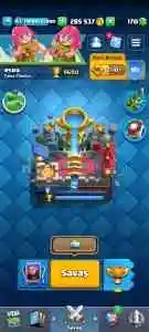 Clash royale 9600 kupa hesap