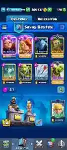 Clash royale 9600 kupa hesap