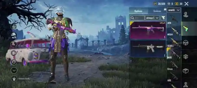 Firavun + maskara m416