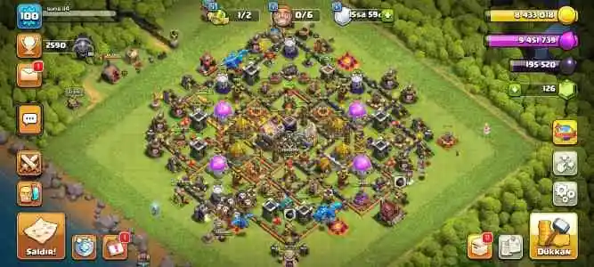 Clash of Clans Efsanevi 10 BB
