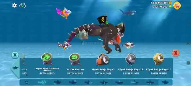 Hungry Shark Evolution MAX Hesap