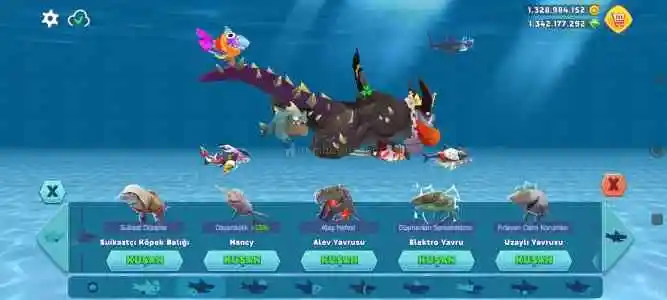 Hungry Shark Evolution MAX Hesap