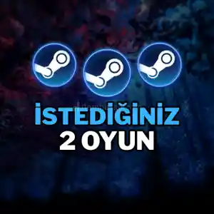 ⭐Steam Istediğiniz 2 Oyun + Garanti⭐