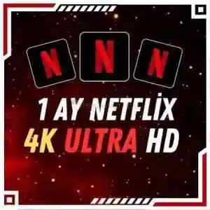 [4K Ultra HD] Netflix 1 Aylık Kişiye Özel Profil
