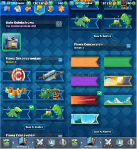 Clash Royale Tokmak + Toksik Emoji - 3229 Kupa Hesap Uygundan