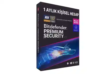 Bitdefender Premium VPN 1 Aylık Kişisel Hesap + Hediye