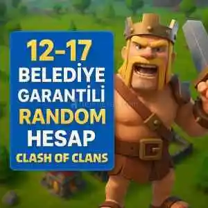 12-17 Belediye Garantili Random hesap