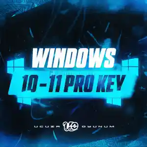 Sorunsuz Teslim | Windows 10 & 11 Pro Key