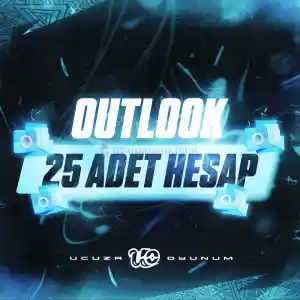 25 Adet Hotmail - Outlook TR | Kalite - Hız - Güven