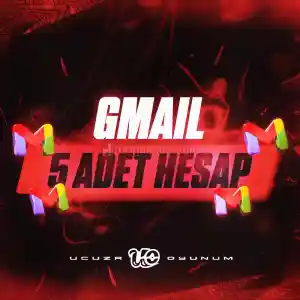 5 Adet Gmail TR | Kalite - Hız - Güven
