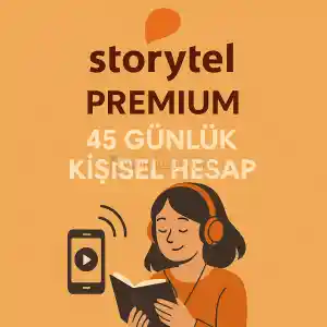 Storytel Premium Özel 45 Günlük Kişisel Hesap