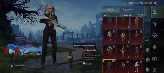 Buz diyarı SV6 64 Destansi S4 Saçli hesap