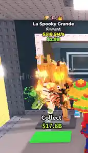 Steal a brainrot saniyede 300m veren la spooky grande