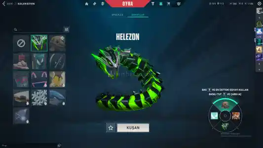 Şahsi Valorant Hesabımı Satıyorum total 80 Kaplama 250 sv