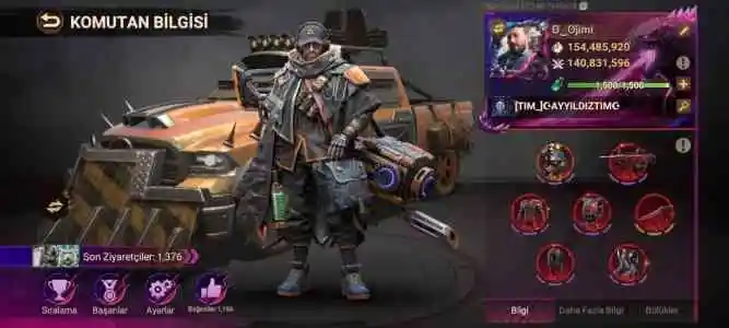 #satlik Doomsday hesap göz bebeğim