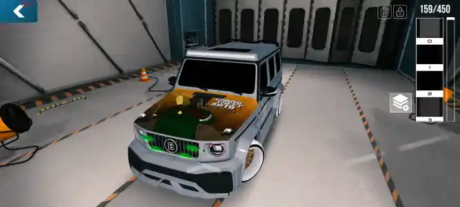 Cpm satılık Mercedes G class brabus edition gtaV çizimli+2,5m hediye