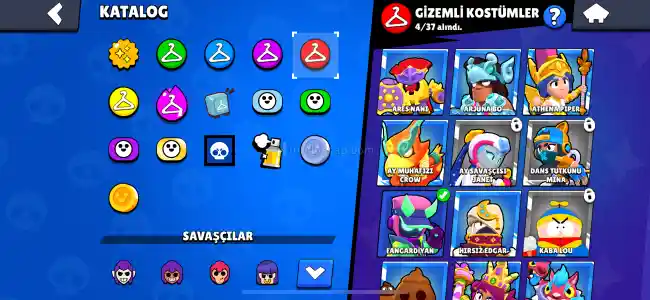 ⭐️[31K] 10 Adet 1K 2020 Kurulum Efsane Hesap⭐