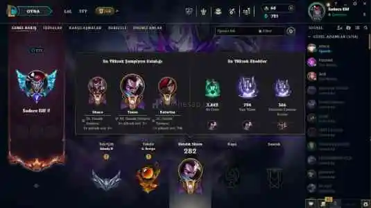 Acil;Lol ANA Hesabimi Satiyorum